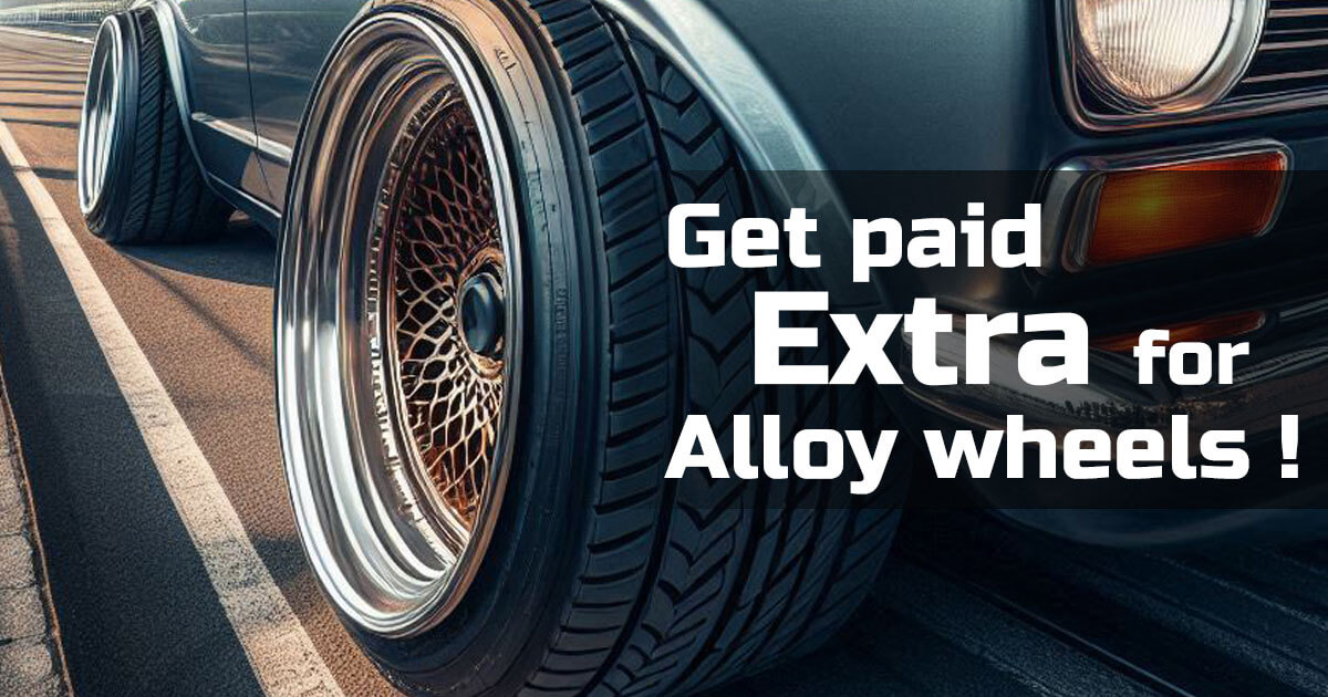 best scrap price for cars with alloy wheels